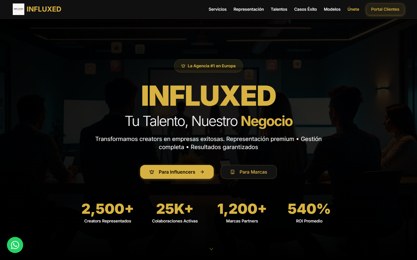 Web de Influxed