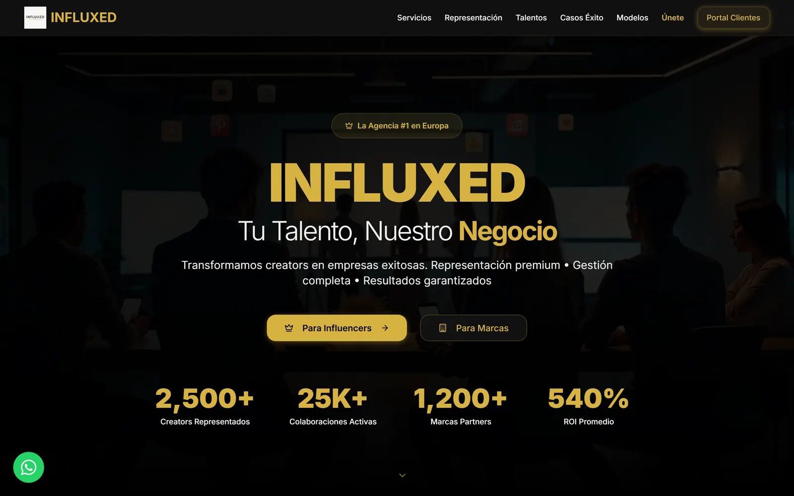 Web de Influxed